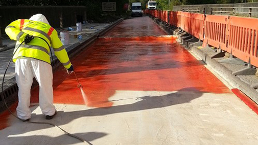 Spray-applied Waterproofing Of Crumlin Bridge | GCP Applied Technologies