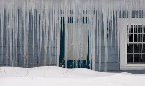 Ice On Roof Thumbnail